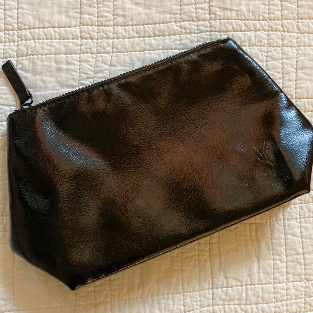 Yves Saint Laurent Black Cosmetic Bag